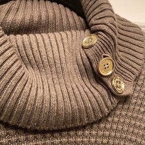 Calvin Klein reversible turtle neck sweater